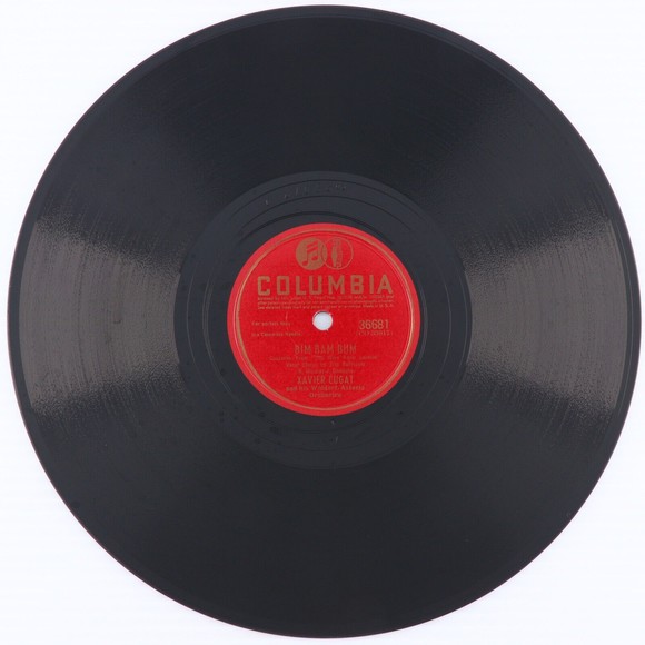 Xavier Cugat - Thanks For The Dream / Bim Bam Bum 1943 10" 78 rpm Record 36681 - Picture 4 of 15